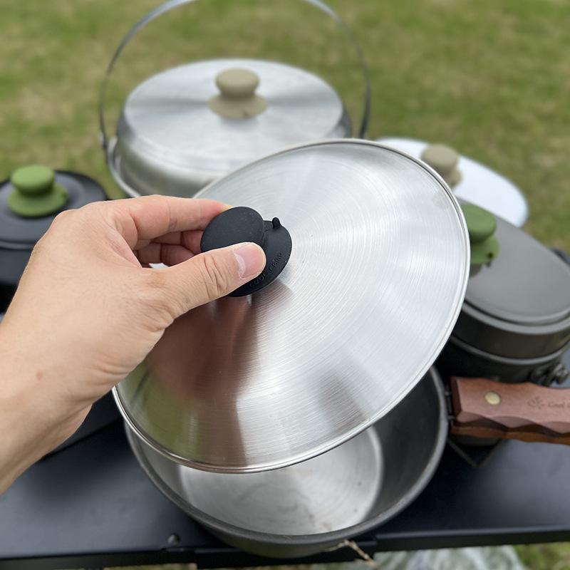 Camping Cooking Cup - 1PC Silicone Pot Lid Knob 4.9cm
