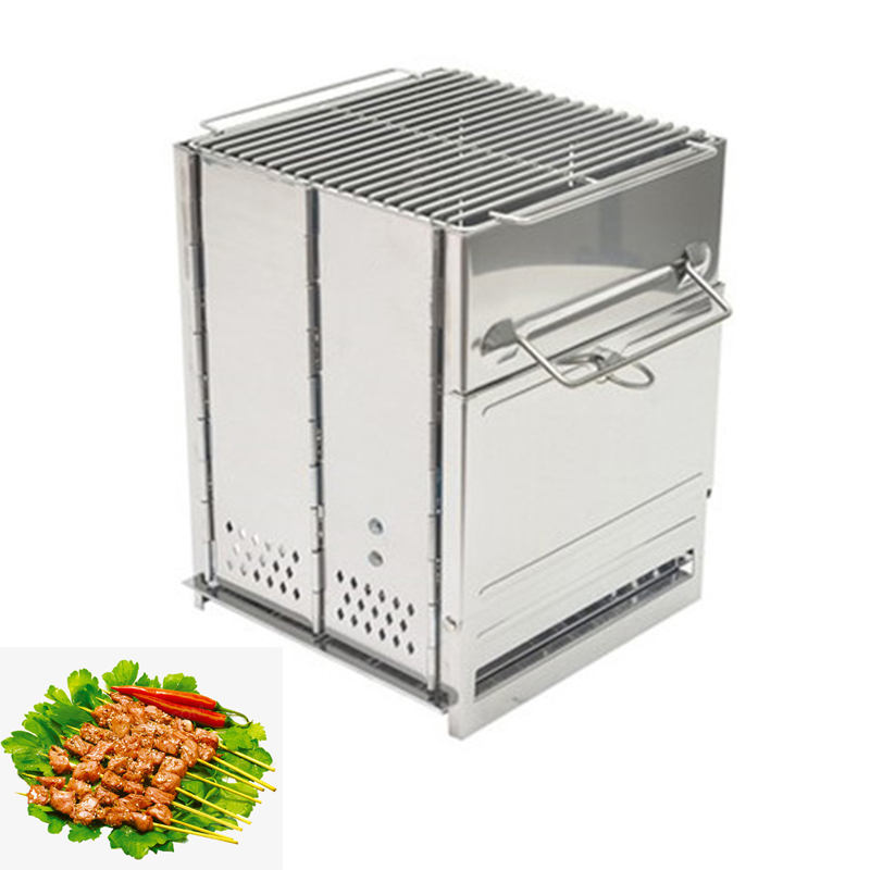 Camping Outdoor Cooking Equipment - Wood Stove Outdoor Camping Equipment Deconstructable