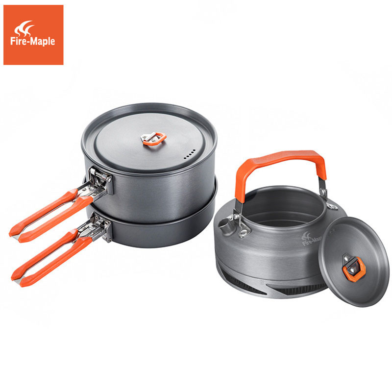 Camping Cooking Full Set - Fire Maple Camping Cookware Utensils Dishes