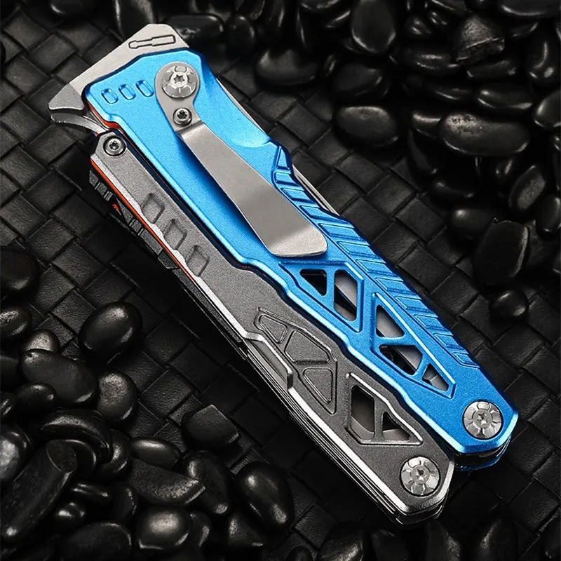 Outdoor Portable Folding Plier - Camping Cooking Knife recension och pris