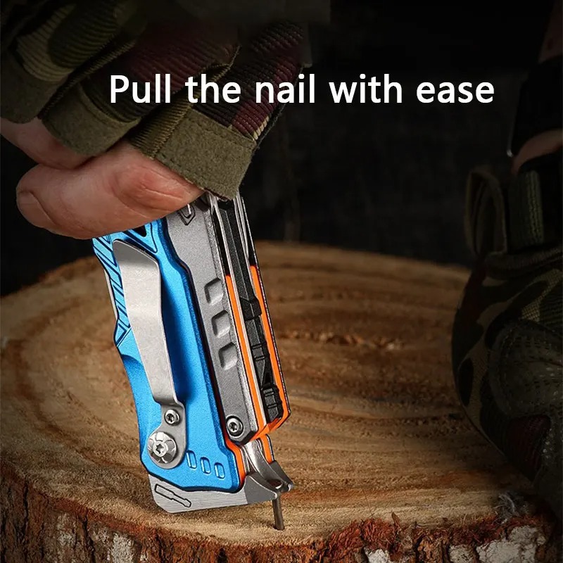 Outdoor Portable Folding Plier - Camping Cooking Knife recension och pris