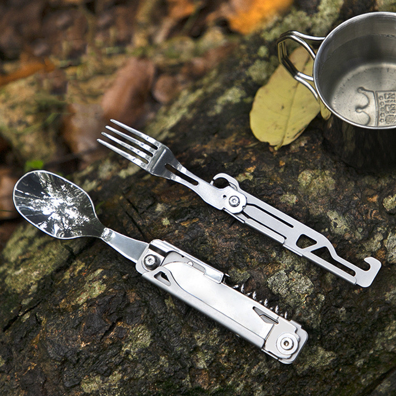 Multi-function Camping Fork Sp - Camping Cooking Bundle recension och pris