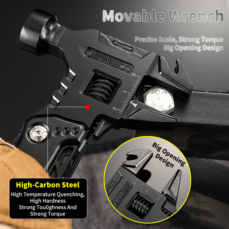 New Multifunctional Wrench Ham - Camping Cooking Knife recension och pris