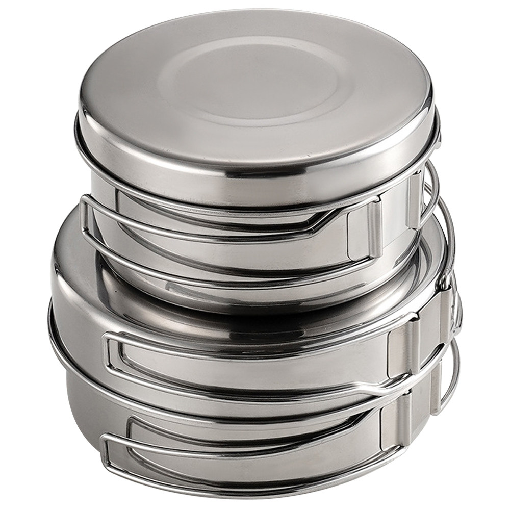 1Set Stainless Steel Camping C - Camping Cooking Cup recension och pris
