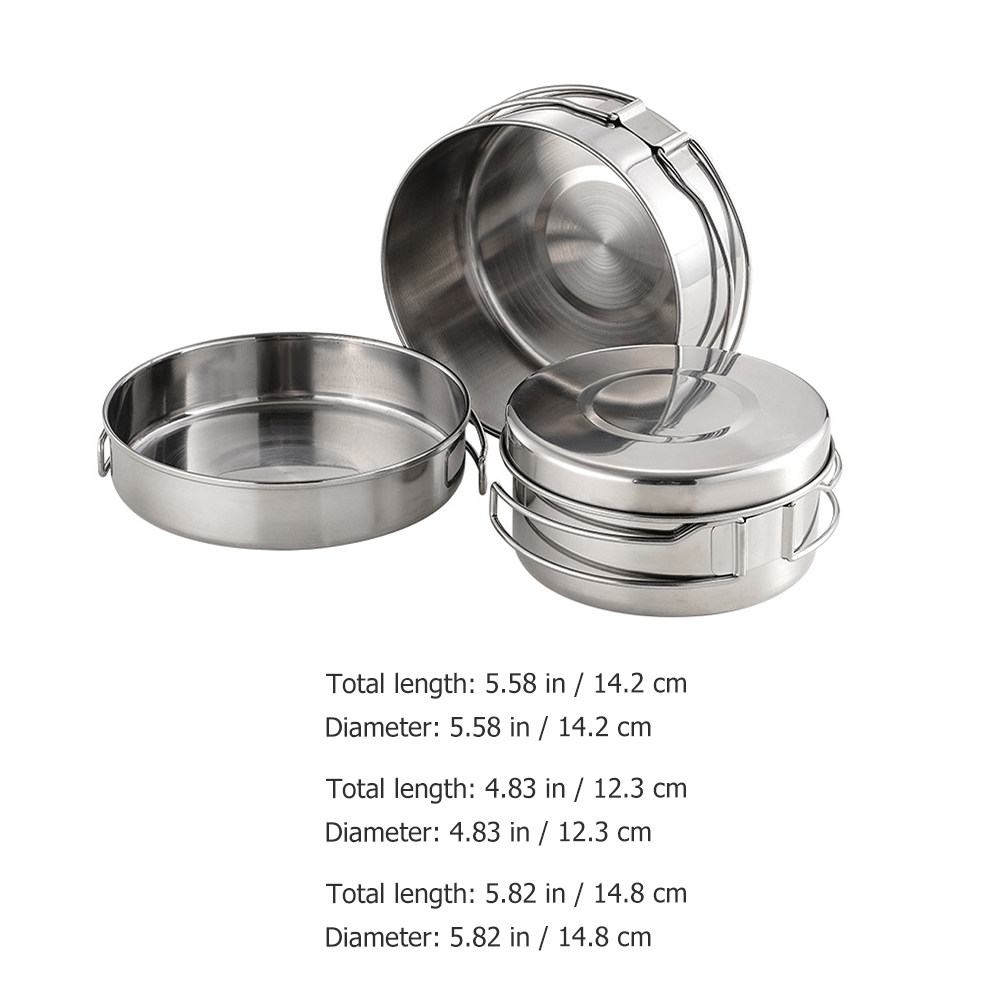 1Set Stainless Steel Camping C - Camping Cooking Cup recension och pris