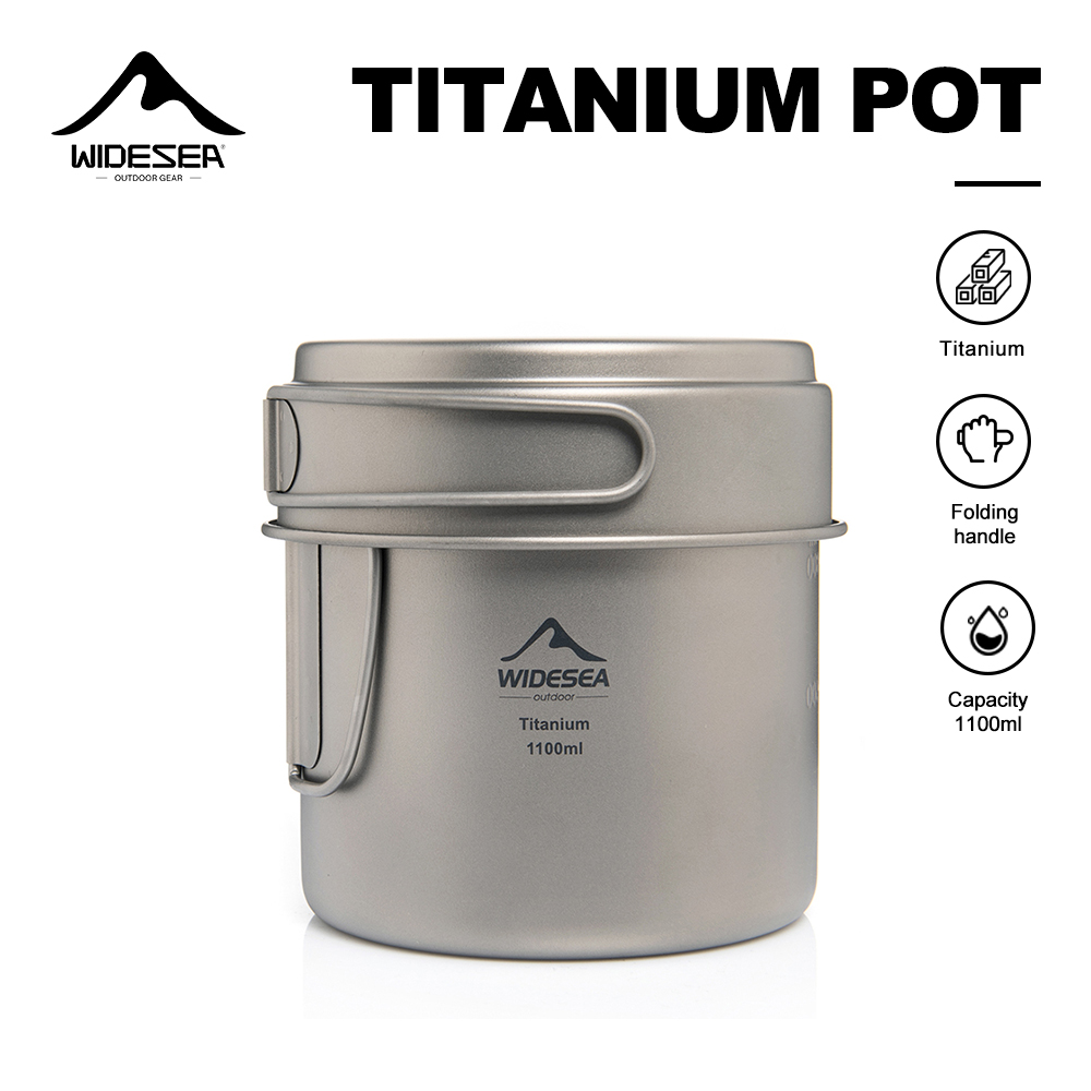 Widesea Ultralight Titanium Ca - Camping Outdoor Cooking Equipment recension och pris