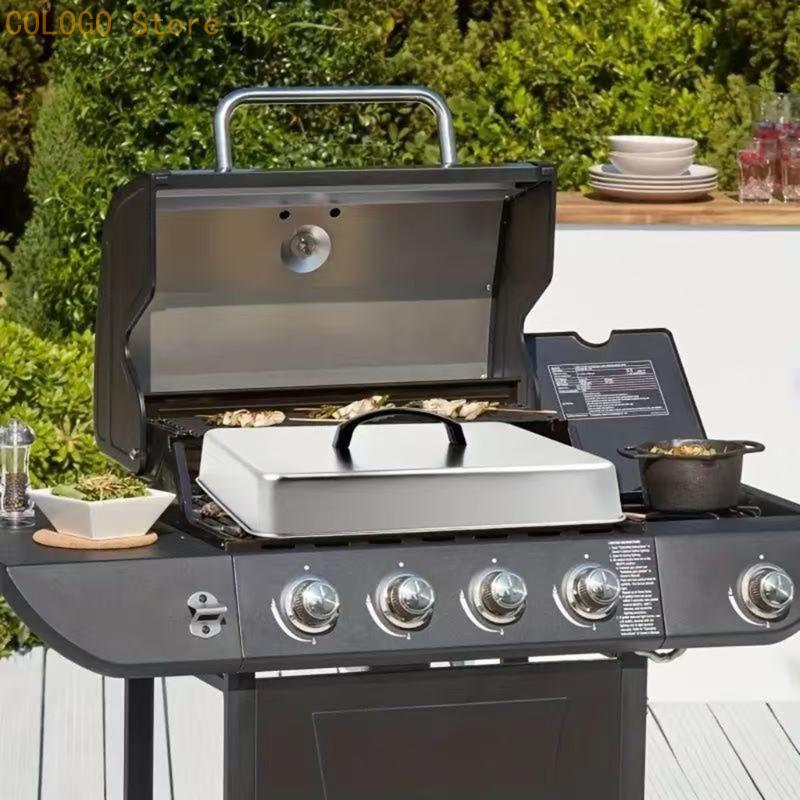 Square Cover with Top Handle f - Camping Cooking Flat Top recension och pris