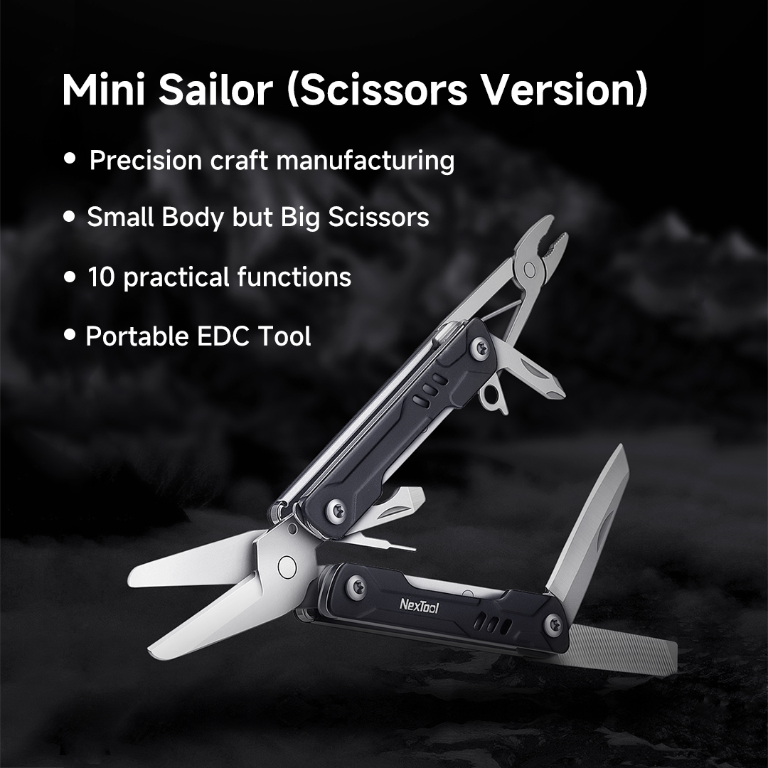 NexTool Mini Sailor Scissors 1 - Camping Cooking Knife recension och pris
