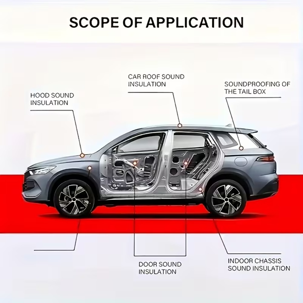 50PCS Value Pack Car Soundproo - Aluminum Foil Heavy Duty recension och pris