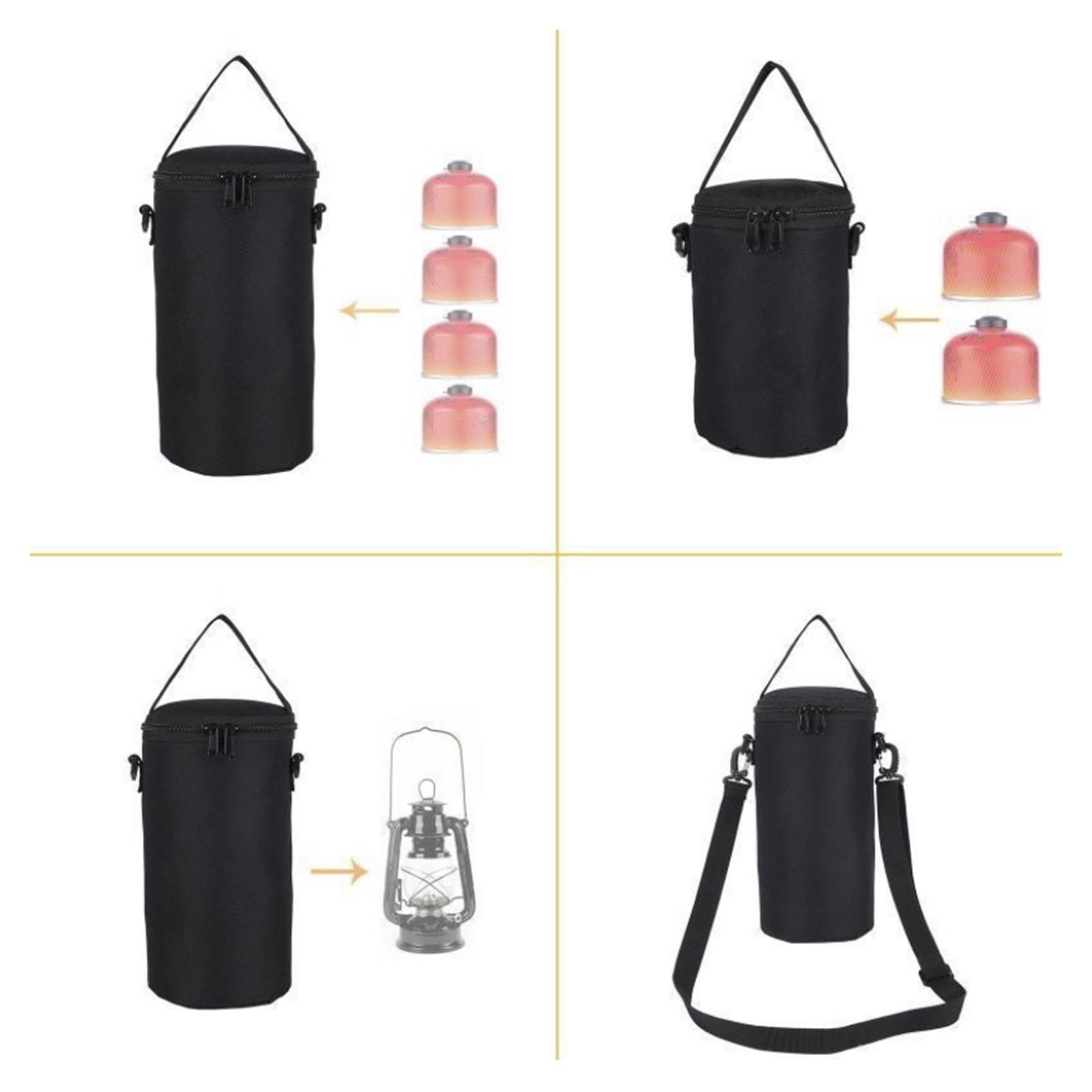 Portable Gas Canister Case Nyl - Camping Cooking Gas Canister recension och pris