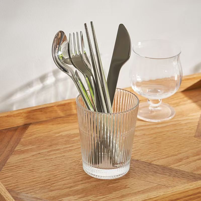 Portable Cutlery Set with Stor - Camping Cooking Knife recension och pris