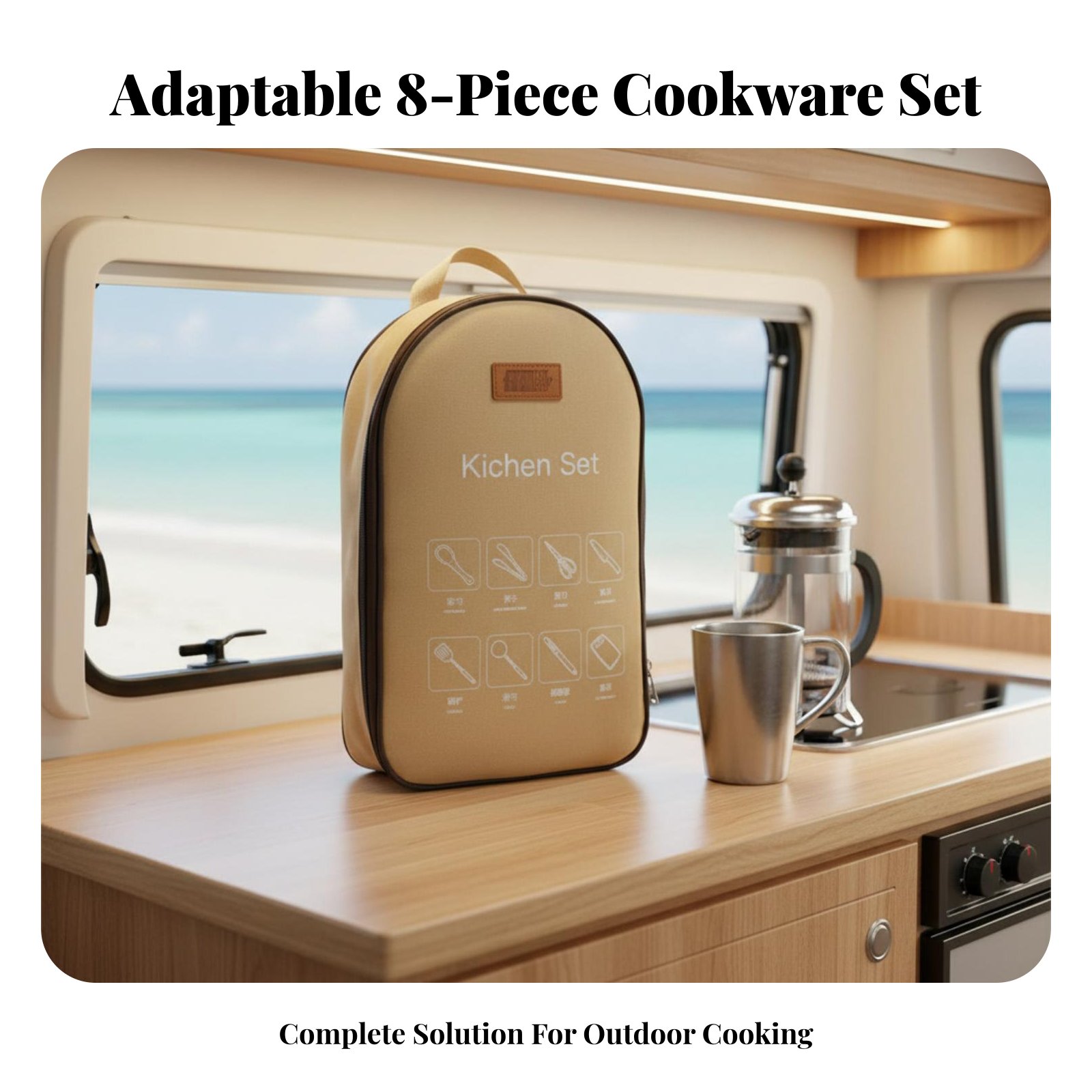 Outdoor Portable Cooking Utens - Camping Cooking Dining Set recension och pris