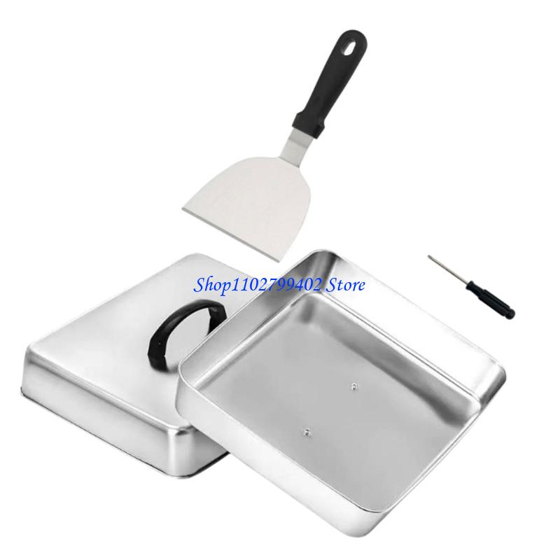 547F Square Cooking Cover for  - Camping Cooking Flat Top recension och pris