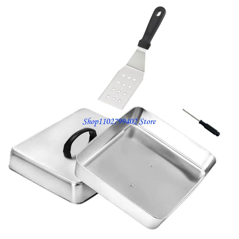 547F Square Cooking Cover for  - Camping Cooking Flat Top recension och pris