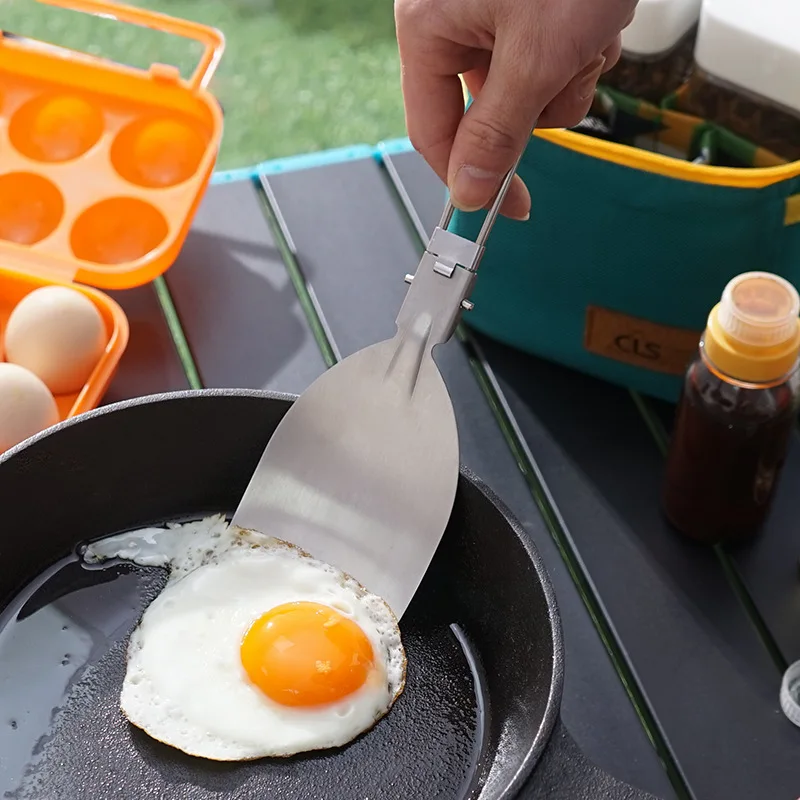 Folding Camping Spatula Stainl - Camping Cooking Set Jetboil recension och pris