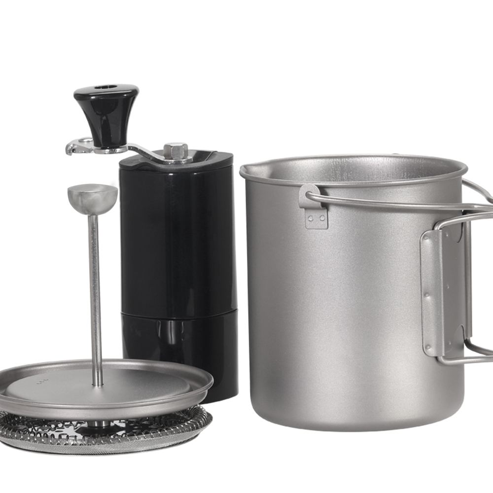 Lixada 750ml Titanium Coffee C - Camping Cooking Cup recension och pris