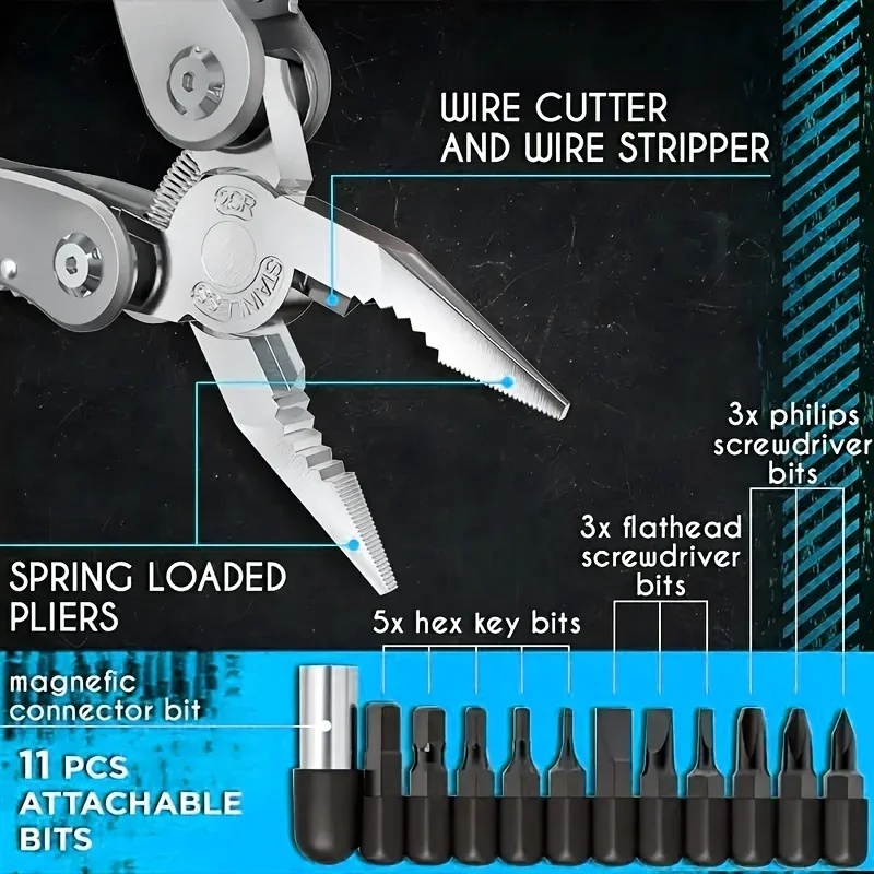 24in1 Multitool All In One Mul - Camping Cooking Knife recension och pris