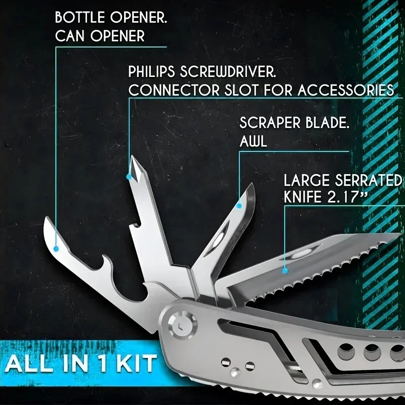 24in1 Multitool All In One Mul - Camping Cooking Knife recension och pris