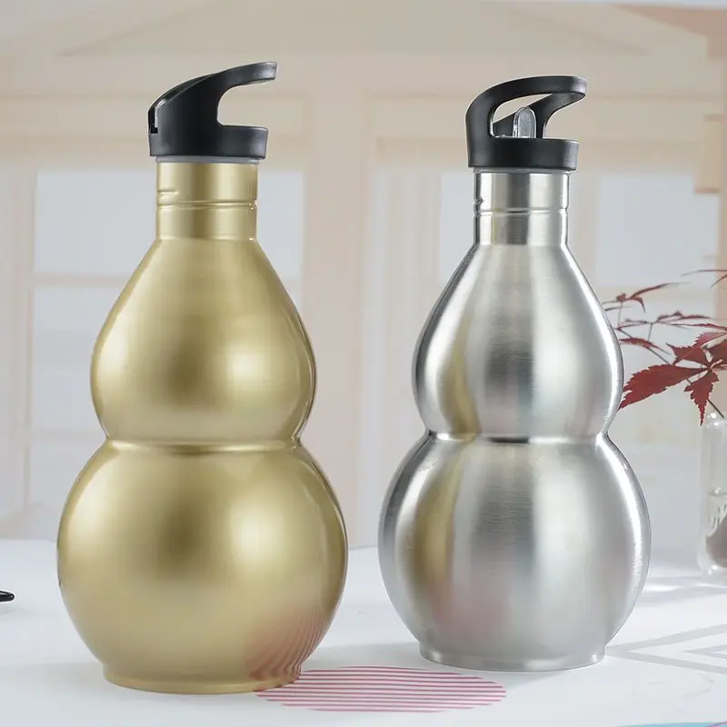 Stainless Steel Gourd Shaped S - Camping Cooking And Drinking recension och pris
