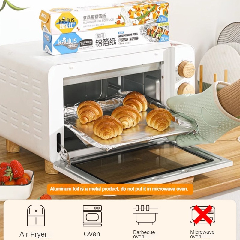 Zackoo 10/20/40M Aluminium Foi - Aluminum Foil Heavy Duty recension och pris