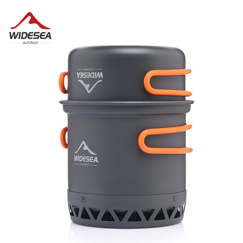 Widesea Camping Pot 1.3L 2.3L  - Camping Cooking Bundle recension och pris