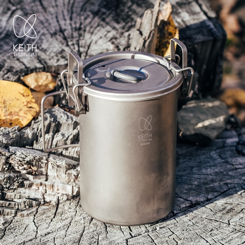 KEITH Pure Titanium Rice Cooke - Camping Cooking Bundle recension och pris