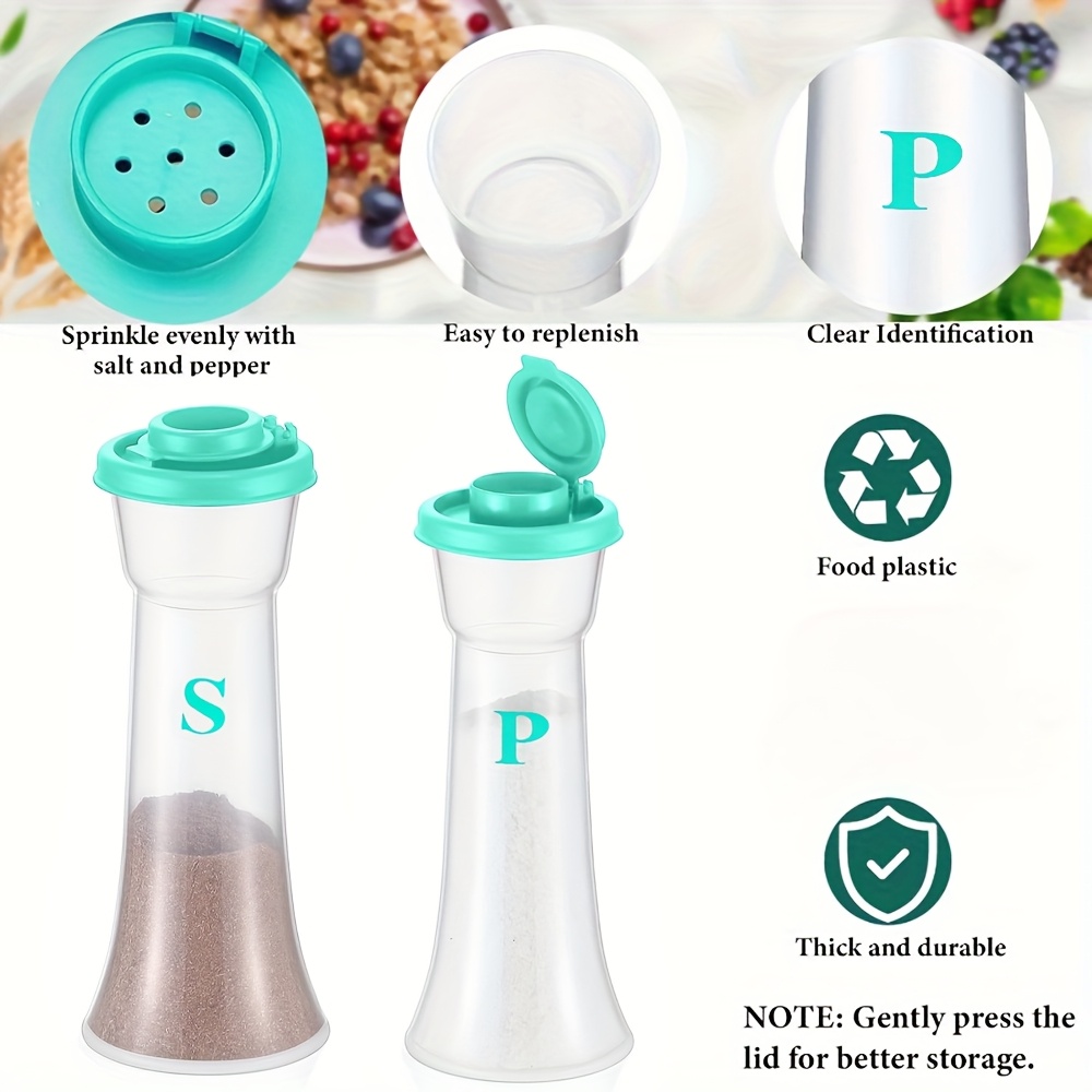 2pcs Large Salt & Pepper Shake - Camping Cooking Full Set recension och pris