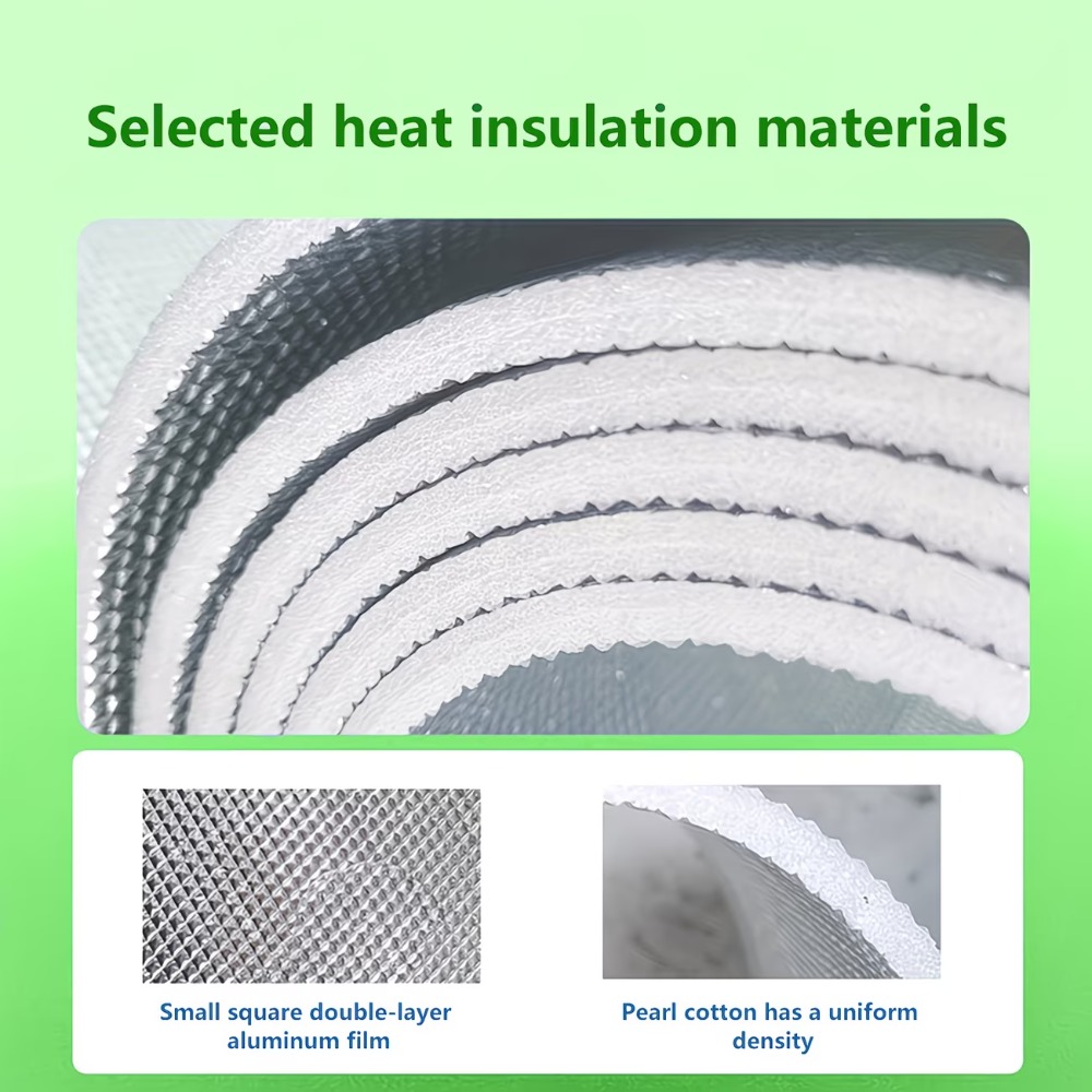 6/9mm-50x200cm Double-Sided Re - Aluminum Foil Heavy Duty recension och pris