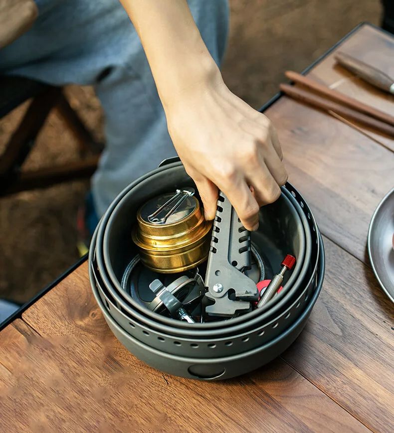 Camping Gas Stove Alcohol Stov - Camping Cooking Full Set recension och pris