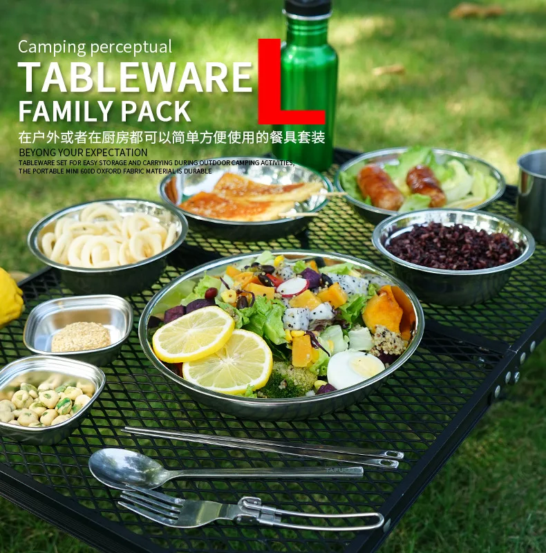 New Camp Cooking Portable Dini - Camping Cooking Dining Set recension och pris