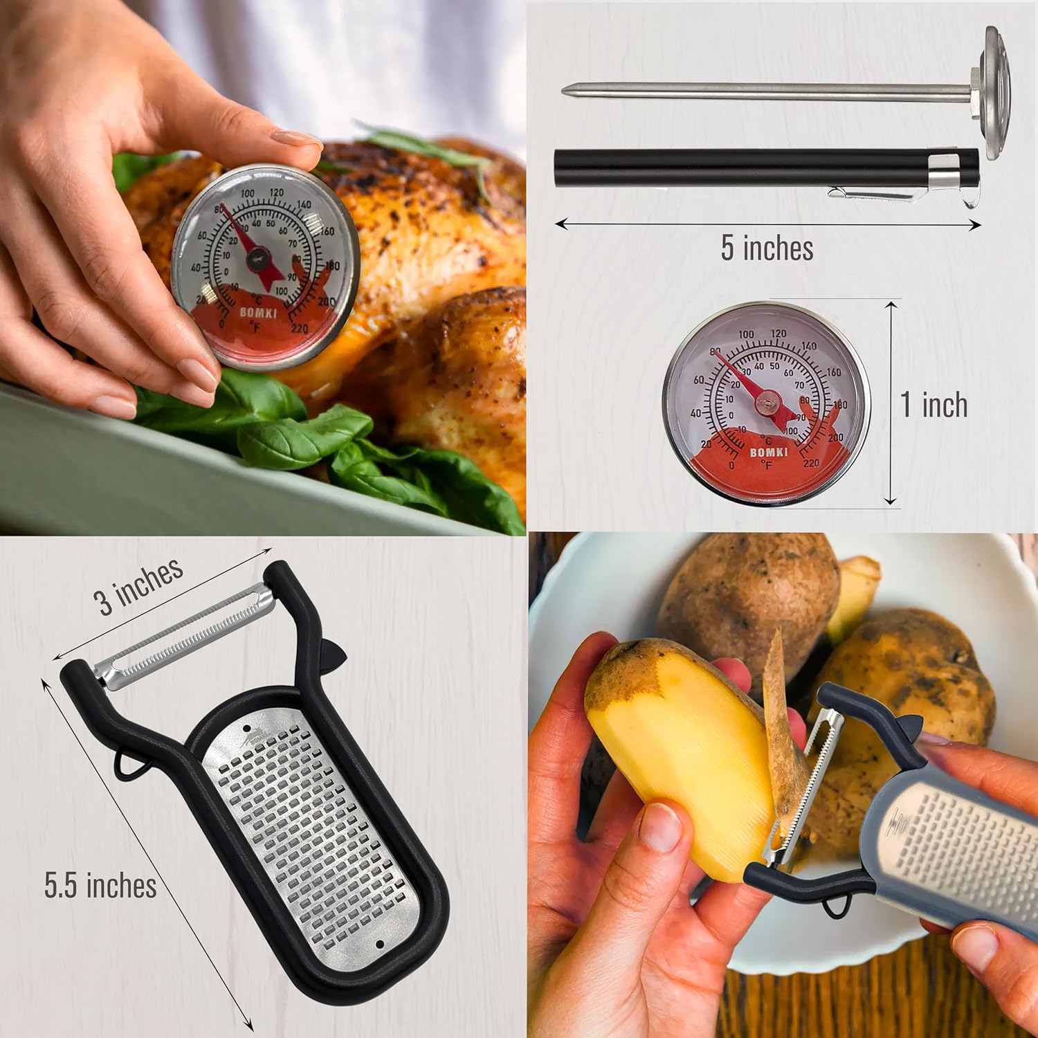 Camping BBQ Cooking Utensils S - Camping Cooking Essentials Kit recension och pris