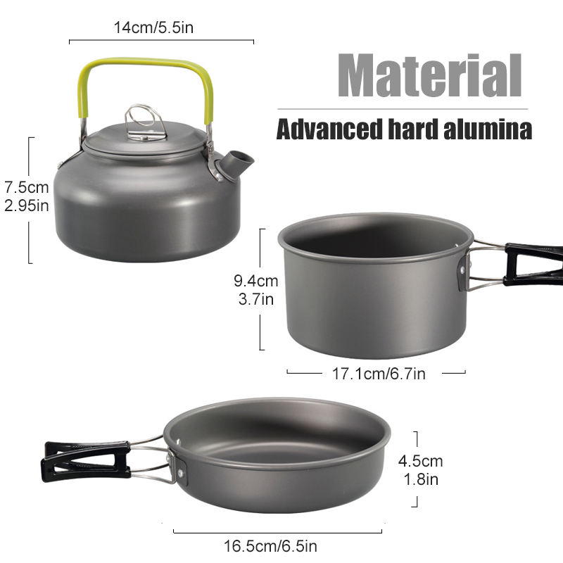 WESTTUNE Camping Cookware Kit  - Camping Cooking Cup recension och pris