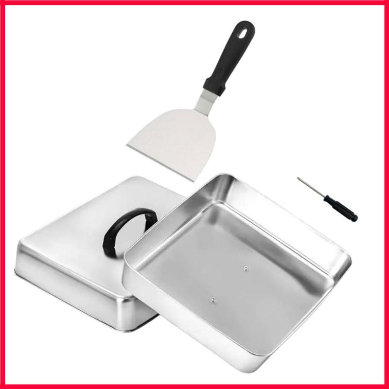 XX9B Square Cover with Top Han - Camping Cooking Flat Top recension och pris