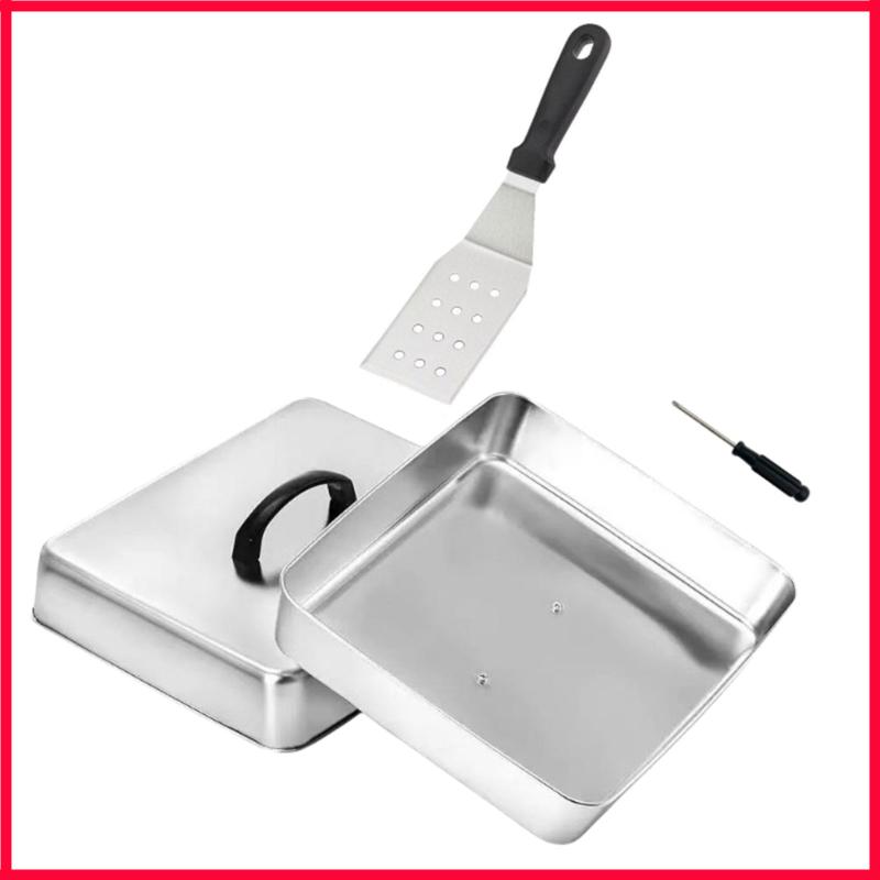 XX9B Square Cover with Top Han - Camping Cooking Flat Top recension och pris