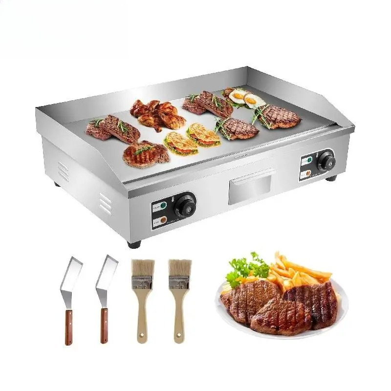 Electric Countertop Griddle wi - Camping Cooking Flat Top recension och pris