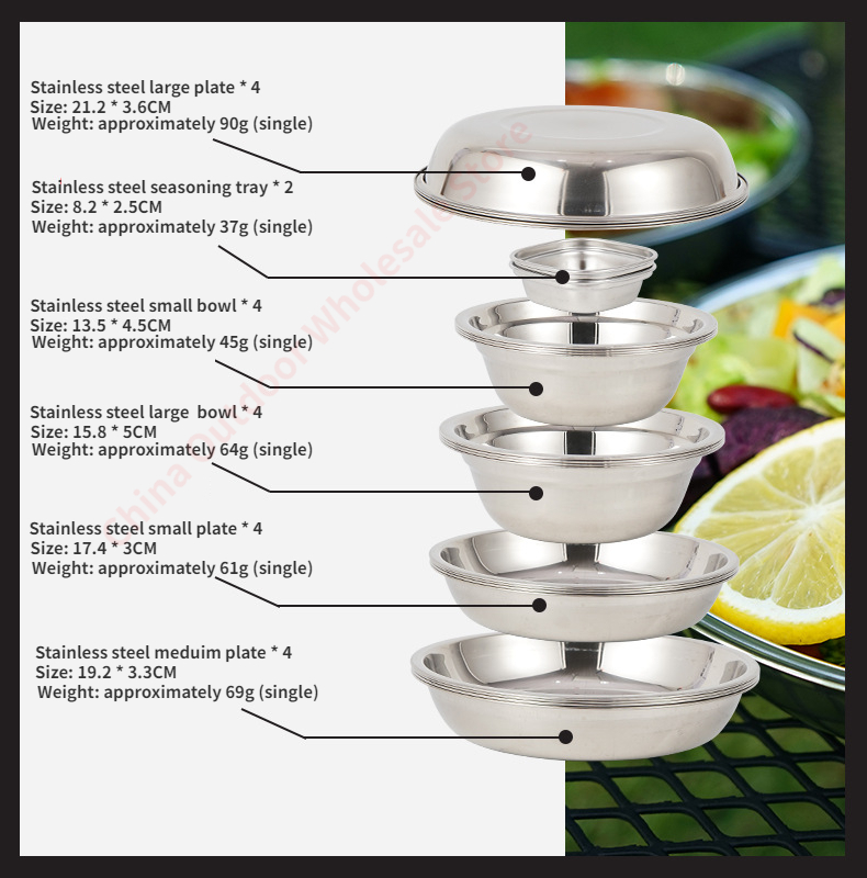 New Camp Cooking Portable Dini - Camping Cooking Dining Set recension och pris