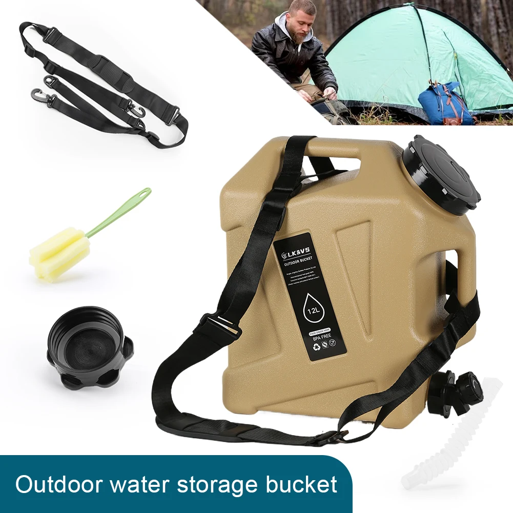 11/12/18.5L Water Bucket Large - Camping Cooking And Drinking recension och pris