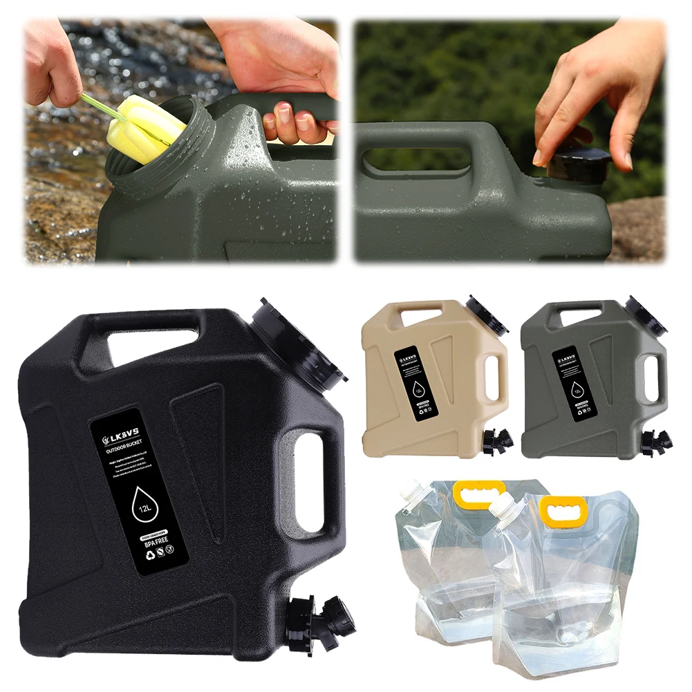 11/12/18.5L Water Bucket Large - Camping Cooking And Drinking recension och pris