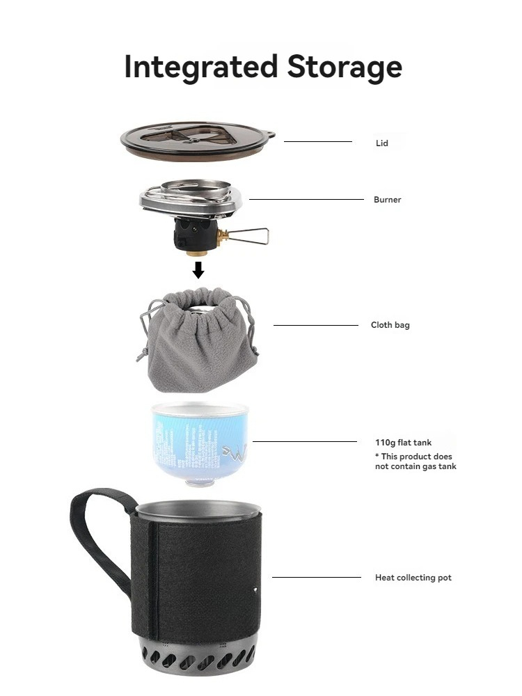Outdoor Cooking Back packing S - Camping Cooking Pack recension och pris
