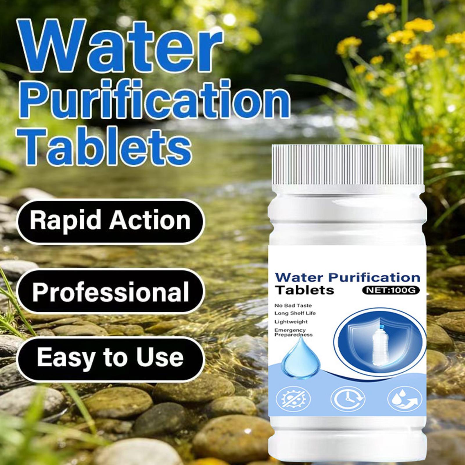Fast Dissolving Water Purifica - Water Purification Tablet recension och pris