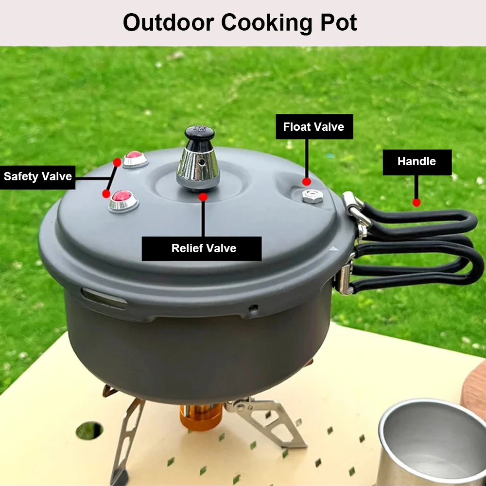 Camping Mini Pressure Cooker,  - Camping Cooking Pack recension och pris