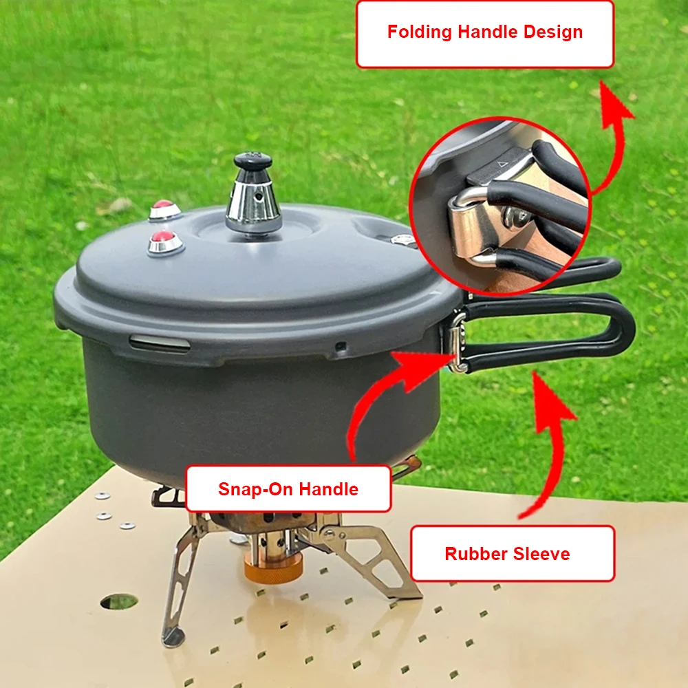 Camping Mini Pressure Cooker,  - Camping Cooking Pack recension och pris