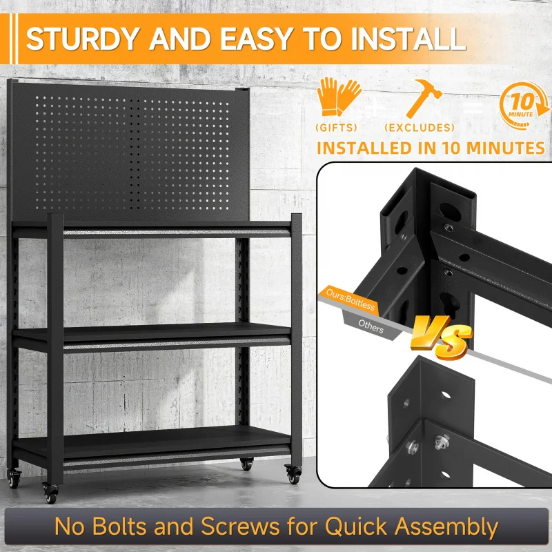 Heavy Duty Steel Workbench wit - Aluminum Foil Heavy Duty recension och pris