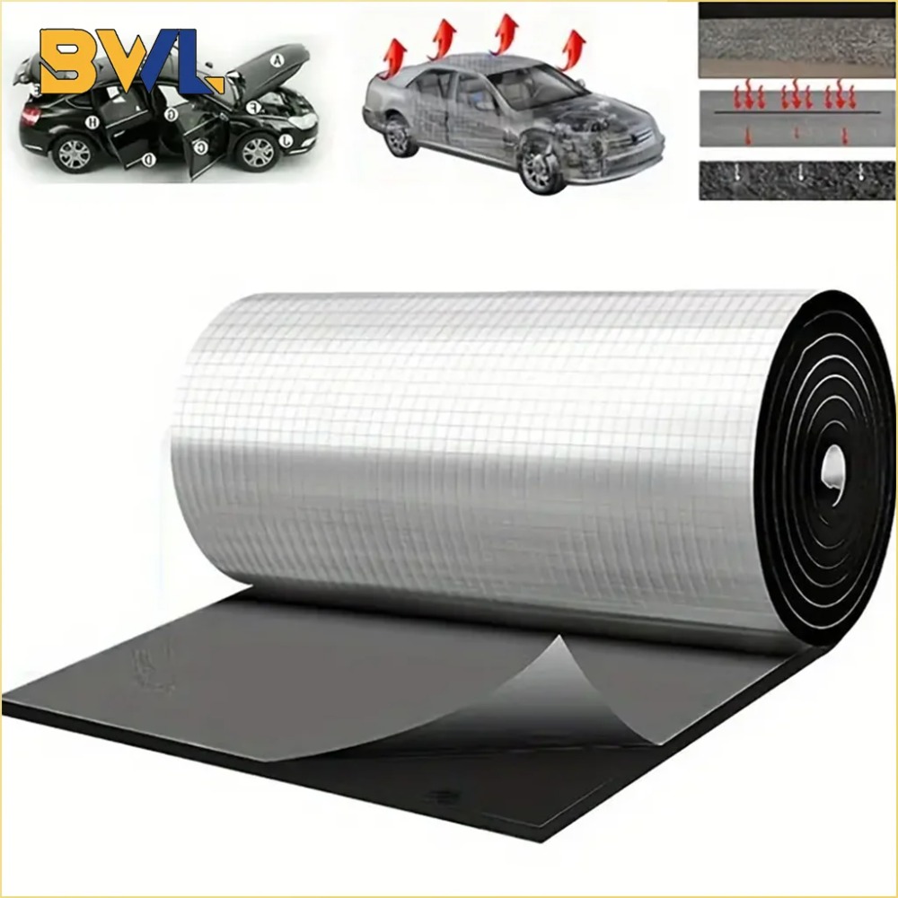 5/10MM Sound Deadener Heat Ins - Aluminum Foil Heavy Duty recension och pris