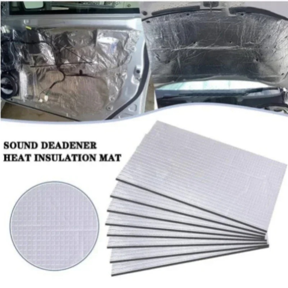 5/10MM Sound Deadener Heat Ins - Aluminum Foil Heavy Duty recension och pris