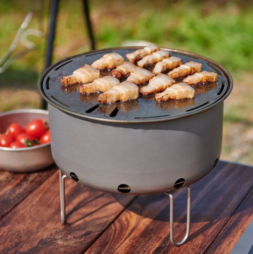 Outdoor Titanium Portable Flat - Camping Cooking Flat Top recension och pris