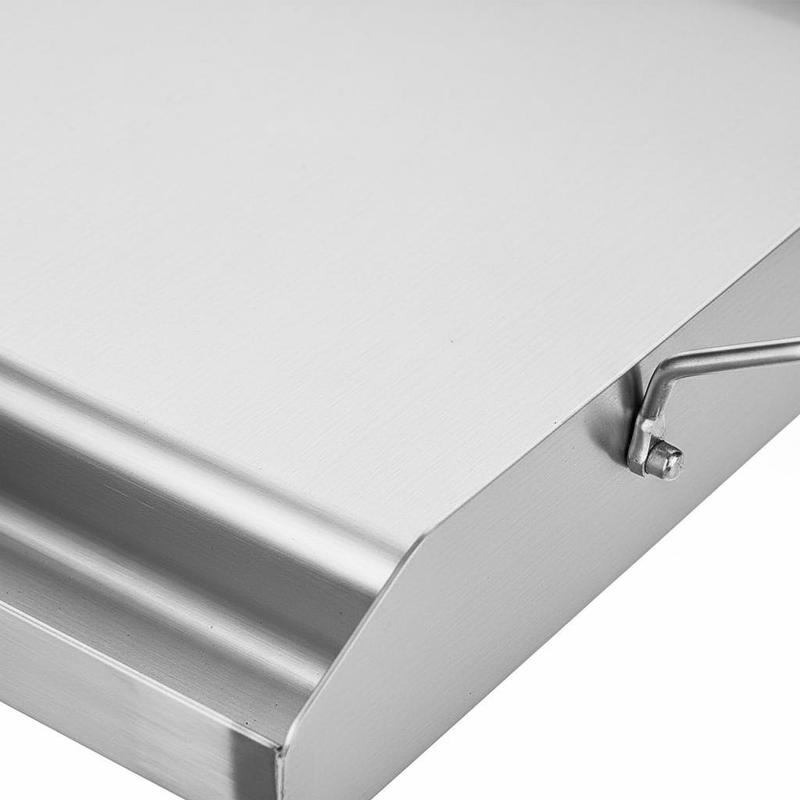 Rectangular Flat Top Plate 17x - Camping Cooking Flat Top recension och pris