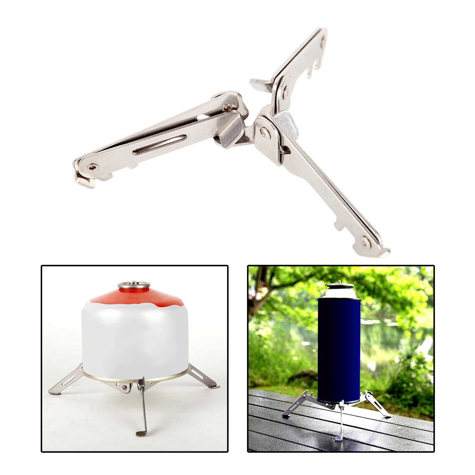Portable Camping Canister Rack - Camping Cooking Gas Canister recension och pris