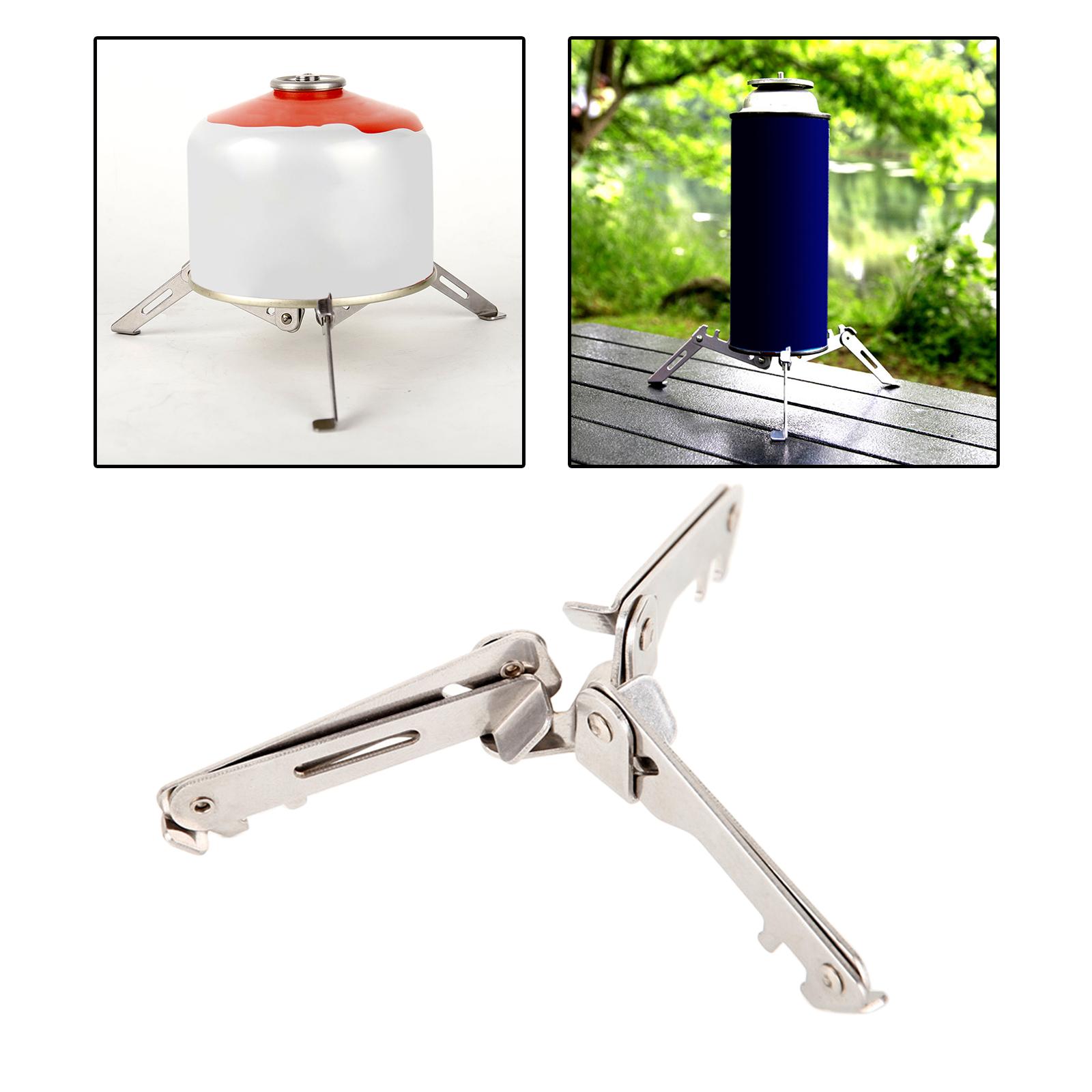 Portable Camping Canister Rack - Camping Cooking Gas Canister recension och pris
