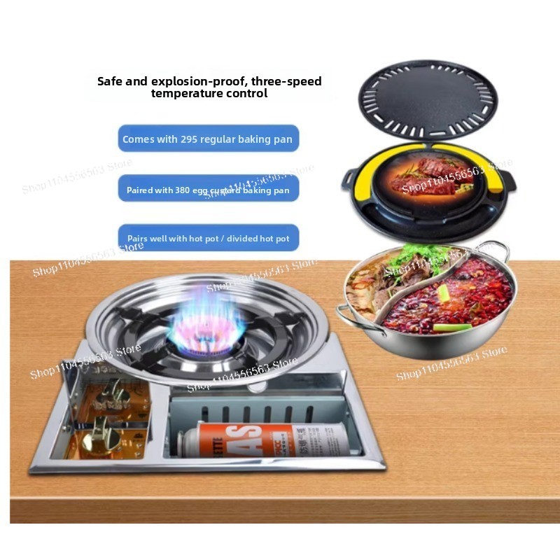 Portable Gas Stove with Canist - Camping Cooking Gas Canister recension och pris